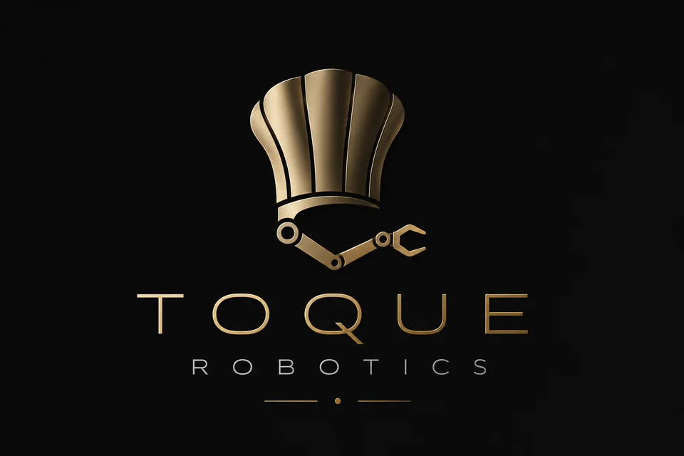 Toque Robotics : une toque dorée associée à un bras robotique.